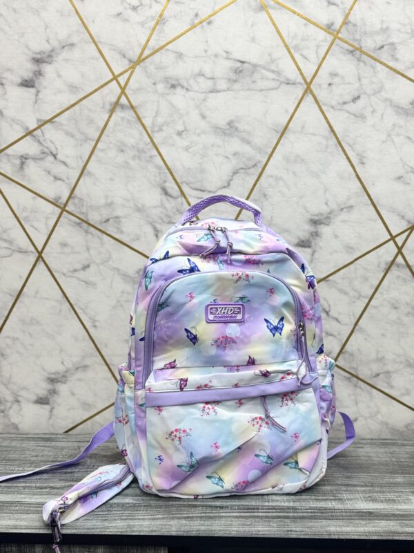 Girls school/college bag with small pouch