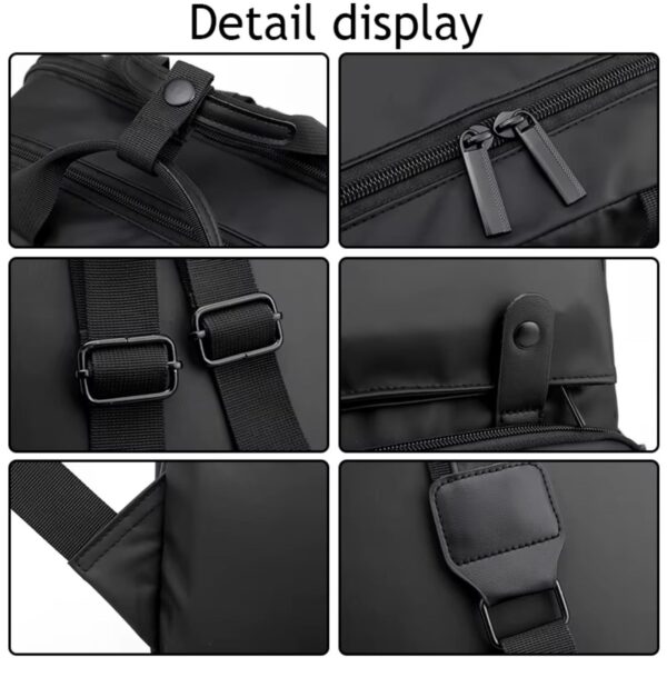 WEPOWER Men's Waterproof Laptop Backpack - Business & Travel Bag - Image 5