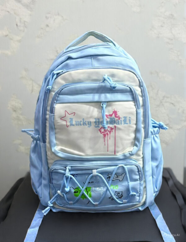 Stylish Multi-Pocket Backpacks for Girls & Teens (School, College, & Travel) - Image 7