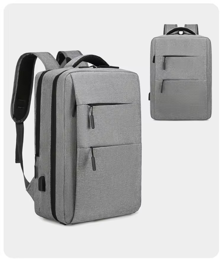 High-Quality Laptop Backpack with Integrated USB Charging Port - Image 3