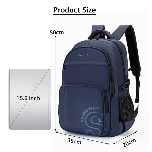 HAIBOWEIVE Large Capacity Lightweight Backpack - Multi-functional for , Business tours & Travel - Image 7
