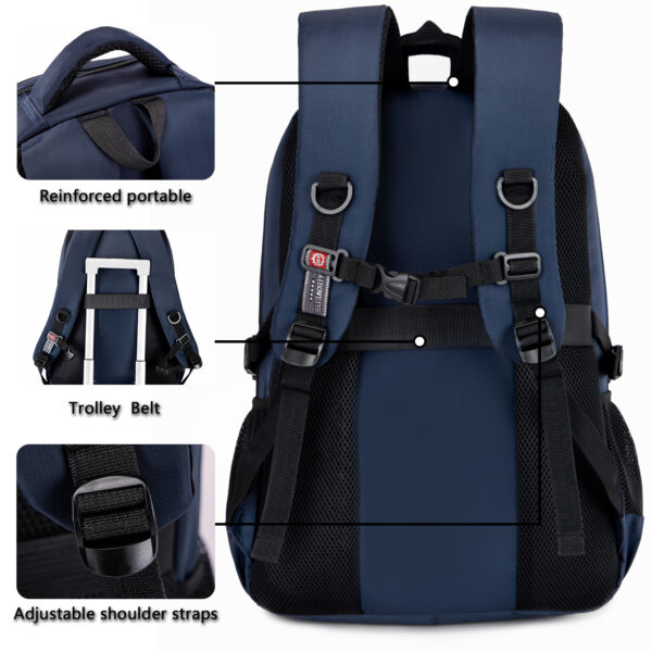HAIBOWEIVE Large Capacity Lightweight Backpack - Multi-functional for , Business tours & Travel - Image 8