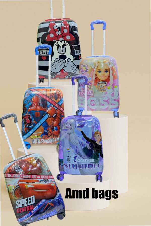 "Adventure-Ready Kids' Character Trolley Bag"