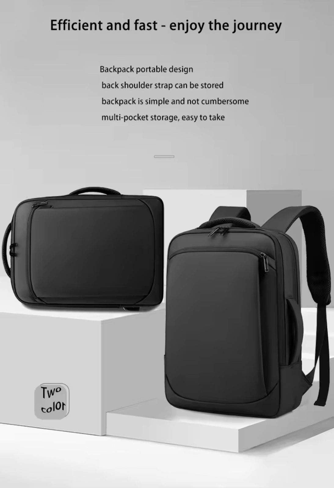 Multifunctional Business/Laptop Backpack - Image 2