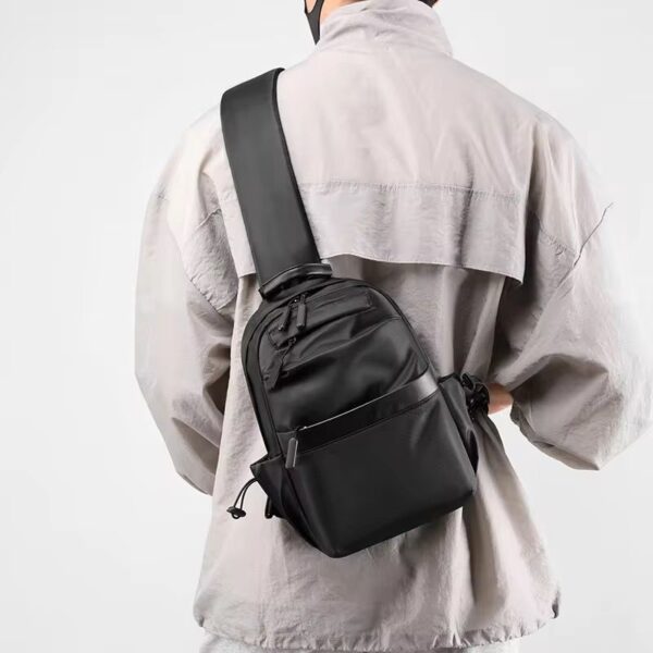Men's Multi-functional Chest Bag / Lightweight Crossbody Backpack - Image 4
