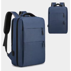 Waterproof Oxford Laptop Backpack with USB Charging Port