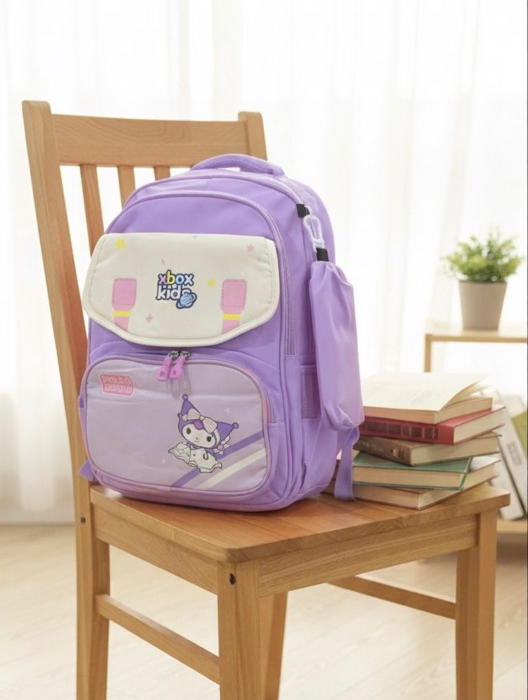 Cute Cartoon Character Kids' School Backpack - Image 4