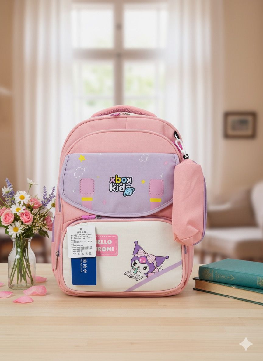 Cute Cartoon Character Kids' School Backpack - Image 5