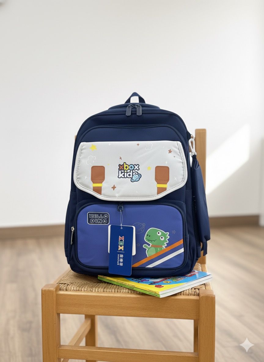 Cute Cartoon Character Kids' School Backpack - Image 6