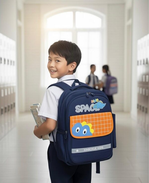 XINBOXUE Kids' Cartoon School Backpack - Image 7
