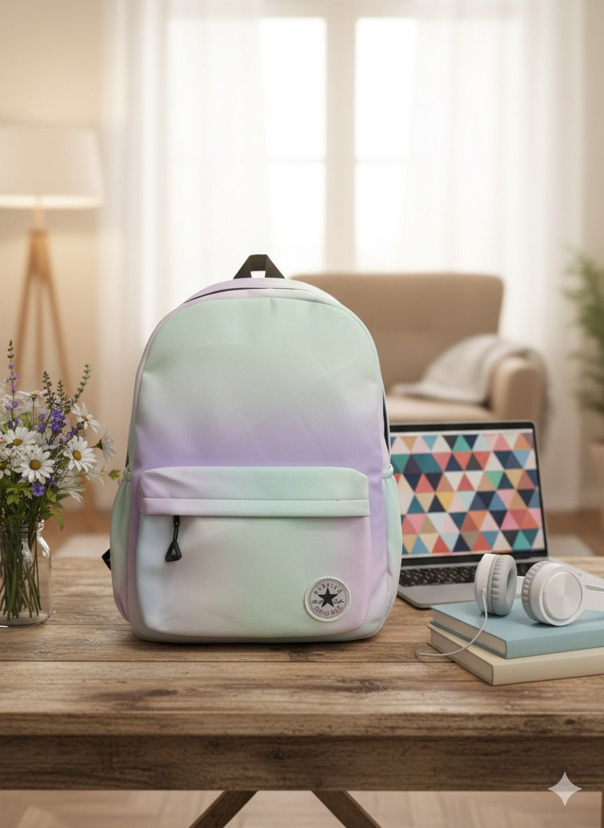 Converse Marble Swirl Backpack or Converse Pastel Ombre Backpack - Image 9