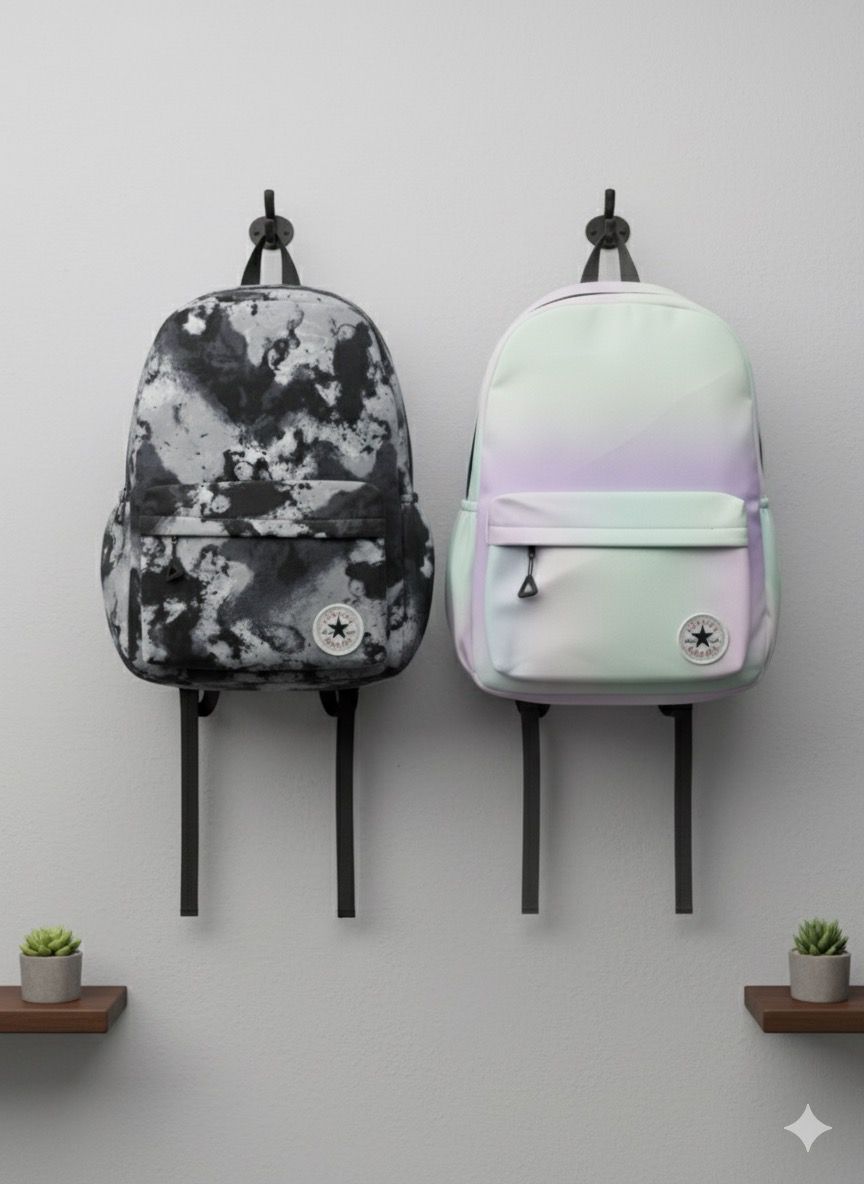 Converse Marble Swirl Backpack or Converse Pastel Ombre Backpack - Image 4