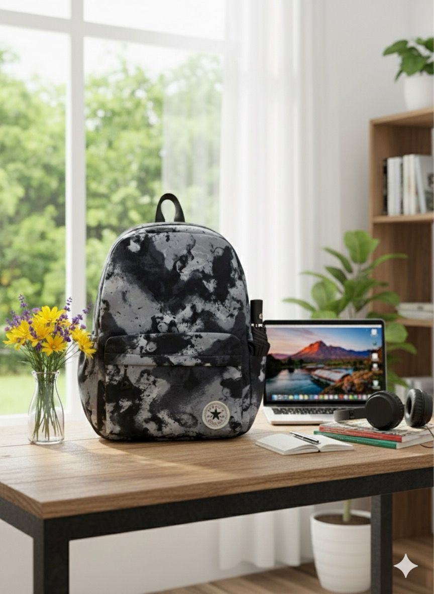 Converse Marble Swirl Backpack or Converse Pastel Ombre Backpack - Image 2