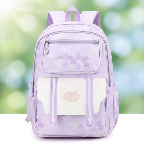 Kawaii Starry Backpack for Girls - Image 3